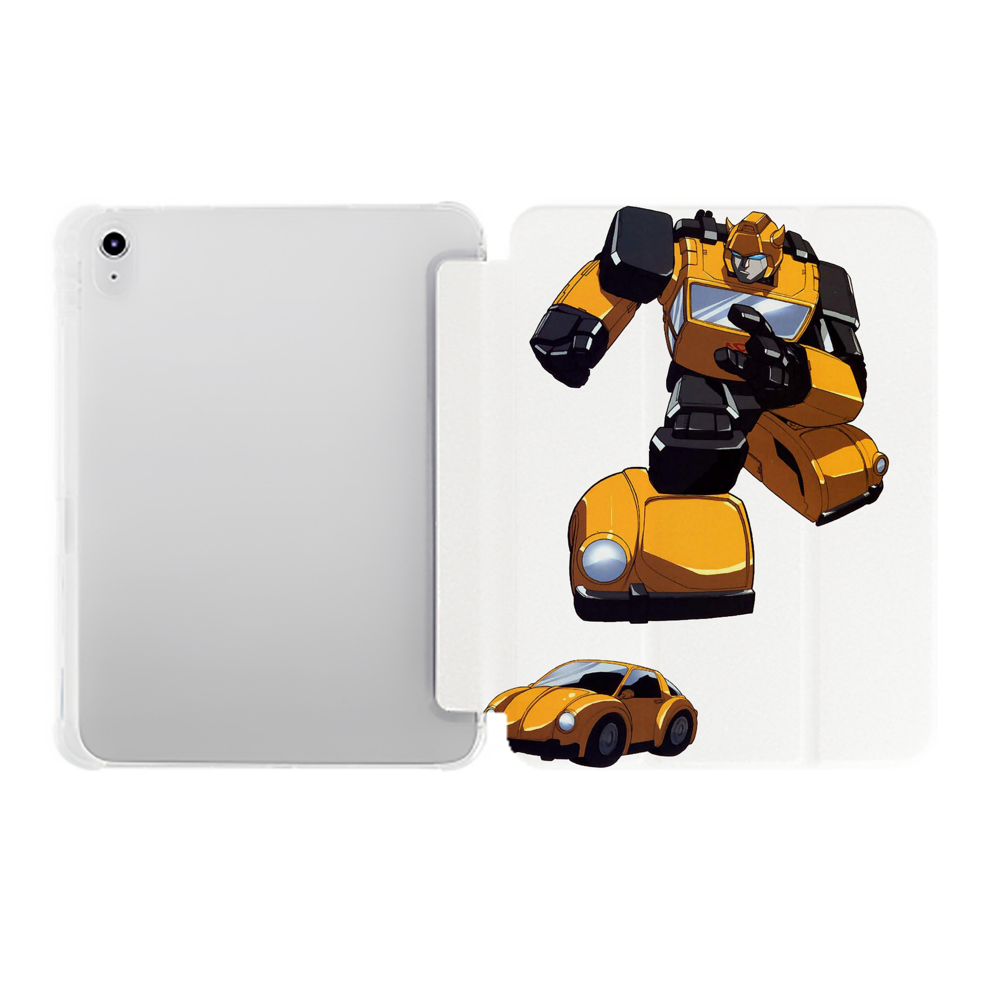 （画像用）  IPad ケース ペン収納付き 三つ折りスタンド PUレザー×シリコン 対応機種9.5/10.5/10.9インチ